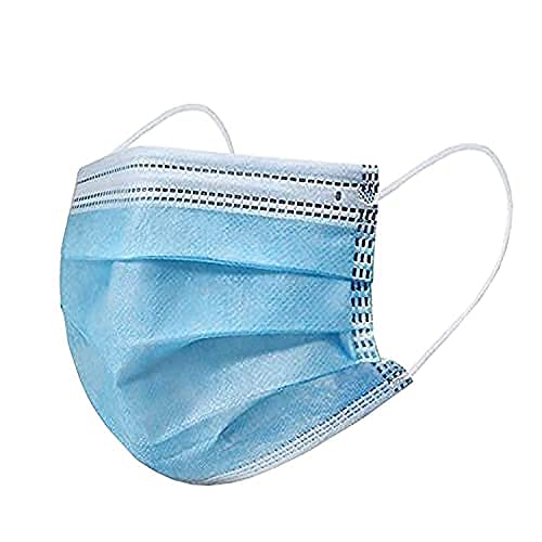 DEILYVERY Surgical Mask, Face Masks Disposable, 3 Ply Layer Use And