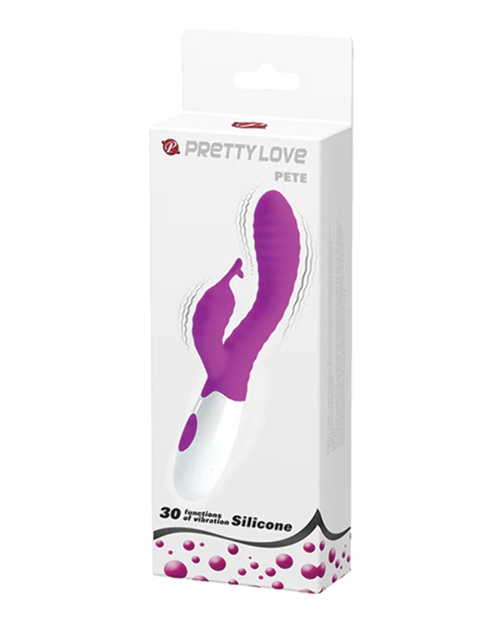 Pretty Love Pete, Curved G-Spot Rabbit Vibrator