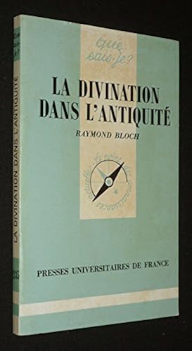 Download La Divination dans l'Antiquité PDF