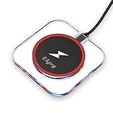 Wireless Charger, QI E&jing Wireless Charging Pad station for iPhone X iPhone 8/8 Plus,Samsung Note 8,S8/S8 Plus/S7/S7 Edge/S6,Nexus 7/6,Wireless Charger for LG Optimus Vu2 and All Qi-Enabled Devices