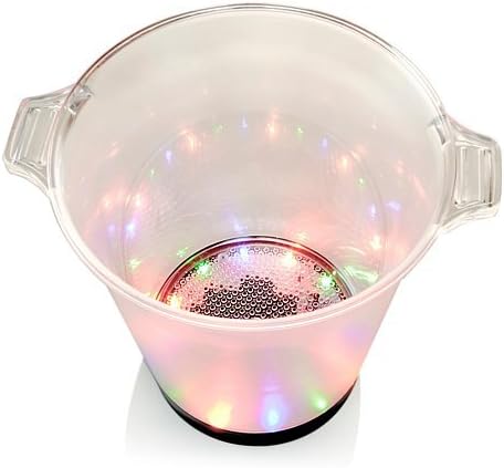 Colin Cowie Color-Changing LED Ice Bucket with Scoop