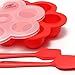 Coolzzle Silicone Egg Bites Molds for Pressure Pot Accessories - Fits Insta Pot 5,6,8 qt Pressure Cooker, Reusable Storage Container and Freezer Tray with Lid, Sous Vide Egg Poacher