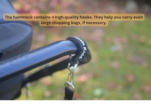 Mua MaKaMa Kids Hngematte fr Kinderwagen - eine Alternative zum Buggy  Board mit Sitz - universal zubehr fr fast jeden Kinderwagen - Viel Platz  fr Stufen beim Gehen - Kinderwagenbrett Alternative trn
