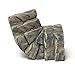 SODIAL(R)Miniature Resin Bridge Stair Garden Fairy Ornament Flower Pot Plant Home Decor Bonsai Craft Curved Stairs Gray