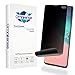 Omnifense Galaxy S10 Plus Privacy Screen Protector Full Adhesive Plastic Soft Film [Support Ultrasonic Fingerprint], 2-Way Anti Spy Nano Shield (NOT Tempered Glass) for Samsung Galaxy S10+ [2-Pack]