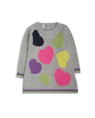 Tuc Tuc Vestido Tricot de niña Color Gris colección Robot Maker