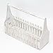 Decorative Wooden Flower Planter Fence Picket Storage, Carry Basket with Handle, Tote Box - White Product SKU: GD222811