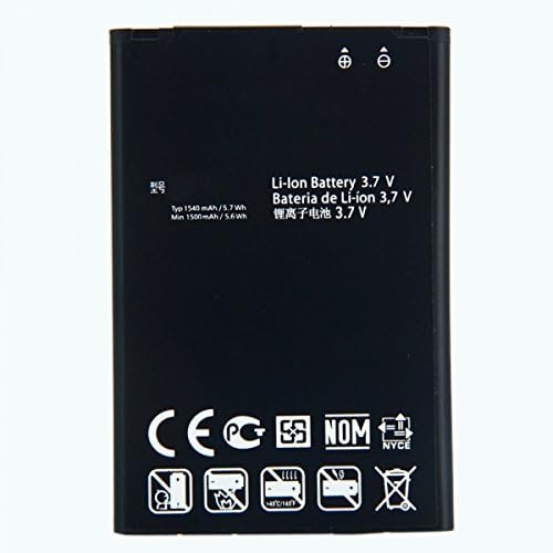 1540mAh 3.7V Rechargeable Li-ion BL-44JN Battery for LG Optimus P970