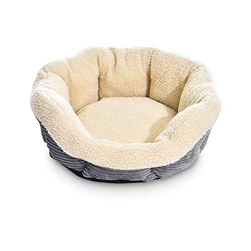 AmazonBasics Round Warming Pet Bed, 24Inch Pricepulse