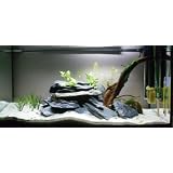 Roccia Decorativa Guilin Per Acquario – Dimensioni 27x15x29 Cm, Aspetto Naturale, Non Altera L'Acqua