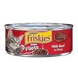 Purina Friskies Gravy Wet Cat Food, Prime Filets With Beef in Gravy - (24) 5.5 oz. Cans