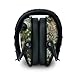 Walker's Game Ear Razor Slim Electronic Muff (Kryptek Camo) BUNDLED with Clear Lens Shooting Glasses