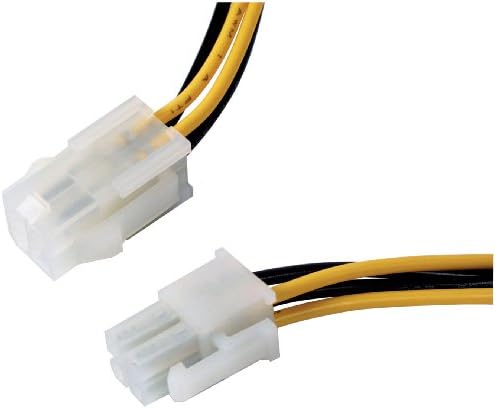 Athena Power 8-Inch P4 12V Extension Cable - CABLE-AD09