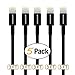 iPhone Charger 3ft 5Pack,Lightning Cable 3 Foot Fast Charging Cord Compatible with iPhone 12/12 Pro/11/11 Pro/Pro Max/SE/X/XS Max/XR/8/8 Plus/7 Plus/iPad/iPod/Airpods