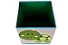 Clever Creations Cute Turtle Collapsible Storage Organizer Folding Storage Cube for Bedroom & Living Room | Perfect Size Storage Cube for Books, Clothes, Electronics, or Gadgets
