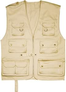CHALECO SAFARI NIÑO - Beige, 12: Amazon.es: Deportes y aire libre