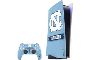 Skinit Decal Gaming Skin Compatible with PS5 Bundle - Officially Licensed University of North Carolina UNC Tar Heels Design