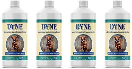 Dyne High Calorie Liquid for Dogs, 32 oz (Fоur Расk, Original Version)