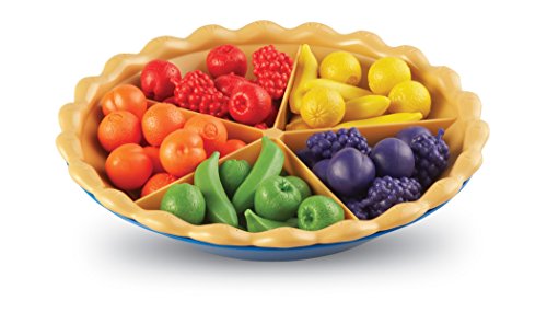 Learning Resources Super Sorting Pie, 63 Pieces