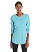 Hanes Women's Long-Sleeve Crew-Neck Top