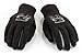 Better Grip Ultra-Thin BGSB1 Nylon Sandy Latex Coated Work Gloves, 4 Pairs/Pack (Small, Black)