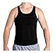 Roc Bodywear Men's Slimming Body Shaper Compression Shirt Slim Fit Undershirt Shapewear Mens Shirts Undershirts USA Company! (Lg, Black)
