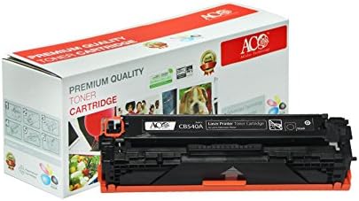 Eazy2hD Replacement for HP 125A (CB540A) Toner Cartridge for use with HP Color LaserJet CP1215 CP1518ni CP1515n CM1312nfi CM1312 MFP Series Printer (1 Black)
