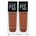 Maybelline Fit Me Matte + Poreless Liquid Foundation Makeup, Coconut, 2 COUNT Oil-Free Foundation
