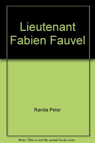 Lieutenant Fabien Fauvel