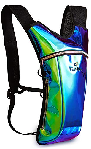Hydration Backpack - Light Water Pack - 2L Water Bladder Included for Running, Hiking, Biking, Festivals, Raves - Thumbnail 7