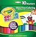Color Wonder Mess Free Coloring Markers 10-Pack