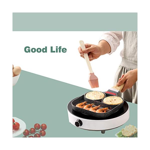 Egg-Frying-Pan-Breakfast-Pancake-Pan-Egg-Pan-with-2-Hole-Non-Stick-Fried-Egg-Burger-Pan-Universally-Applicable-to-All-Cookware QLZWNL Egg Frying Pan, Breakfast Pancake Pan Egg Pan with 2 Hole, Non-Stick Fried Egg Burger Pan, Universally Applicable…