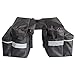 TRADERPLUS Bike Rear Seat Trunk Bag Bicycle Panniers with Adjustable Straps and 3M Reflective Trim for Mountain Cycling, Blackthumb 3