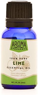 Aroma Foundry Lime Essential Oil - 15 ml - 100% Pure &amp; All Natural