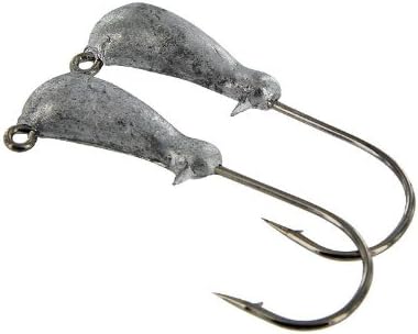 Lead Masters Banana Head Hooks - Lead Head - 1 oz. - Size 6/0 - 2Pk.