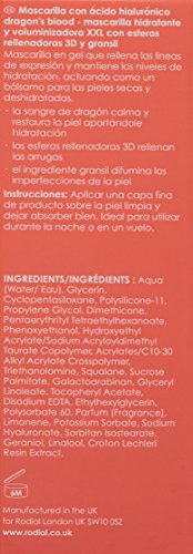 Rodial Dragon's Blood Hyaluronic Mask, 1.7  Fl Oz