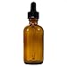 Amber Glass Dropper Bottle 2 oz – Refillable UV-Resistant Glass Bottle with Leak-Proof Dropper for Essential Oils, Serums, Tinctures, DIY Skincare – Single Pack - GreenHealdh