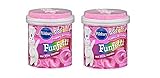 Pillsbury Funfetti Hot Pink Vanilla Frosting (Pack of 2) 15.6 oz Tubs