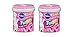 Pillsbury Funfetti Hot Pink Vanilla Frosting (Pack of 2) 15.6 oz Tubs