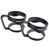 SUNMAS Anti-Slip Cup Handle for 30 oz Stainless Steel Tumbler Like YETI RTIC and More (Only Handle pack of 2)