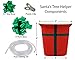 UpBloom Santa’s Tree Helper System for Christmas | Automatic Watering Bucket Looks Like a Present or Gift to Keep Your Live Tree Green | Made in USA