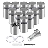 Luomorgo 12 Pcs 1/2" x 0.78" Stainless Steel