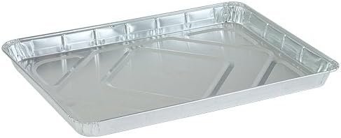 Kingzak Disposable Aluminum Half Size Cookie Sheet | 17.75" x 12.75" | 1 Pc (Model: 625)