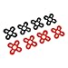 EUDAX 16 PCS Motor Spacer Shock Absorber Pads Damper Vibration Damping Washer Silicone Material for FPV Racing 22xx Series Brushless Motor 2203 2204 2205 2206 2207 2208 (First Version)