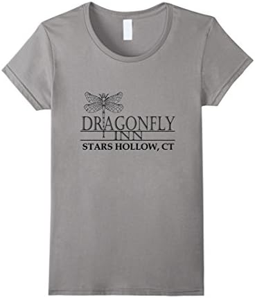 Women's Dragonfly Inn Gilmore shirt Small Slate