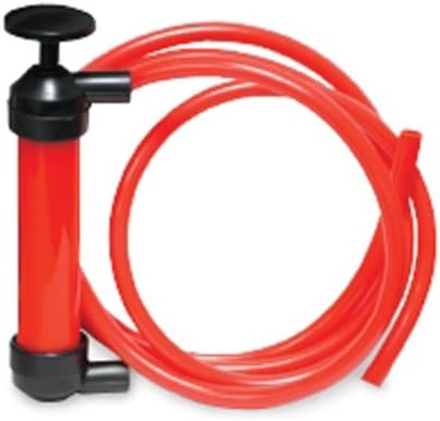 King Innovation 48050 King Jr. Mini Pump Siphon, Red