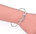 Expandable Wire Blank Bangle Bracelet for DIY Jewelry Making, Pack of 10pcs,2.57 inch