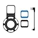 H.VIEW Echo Dot Wall Mount Holder Stand for 2nd Generation,Full Protection Shelf,A Space-Saving Solution for Your Smart Home Speakers, Hide Wires,Build-in Cable Management -Black
