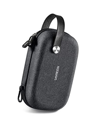 UGREEN Large Electronic Organizer, Expanded Travel Case for Tech Accessories, Water-resistant Shockproof Protective Holder for Chargers, Cables, Large Hard Drives, Power Banks, and More