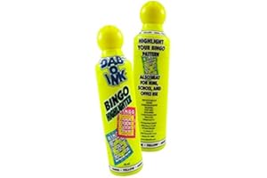 UNITED NOVELTY Dab O Ink Yellow Highlighter Bingo Dauber- Set of Two